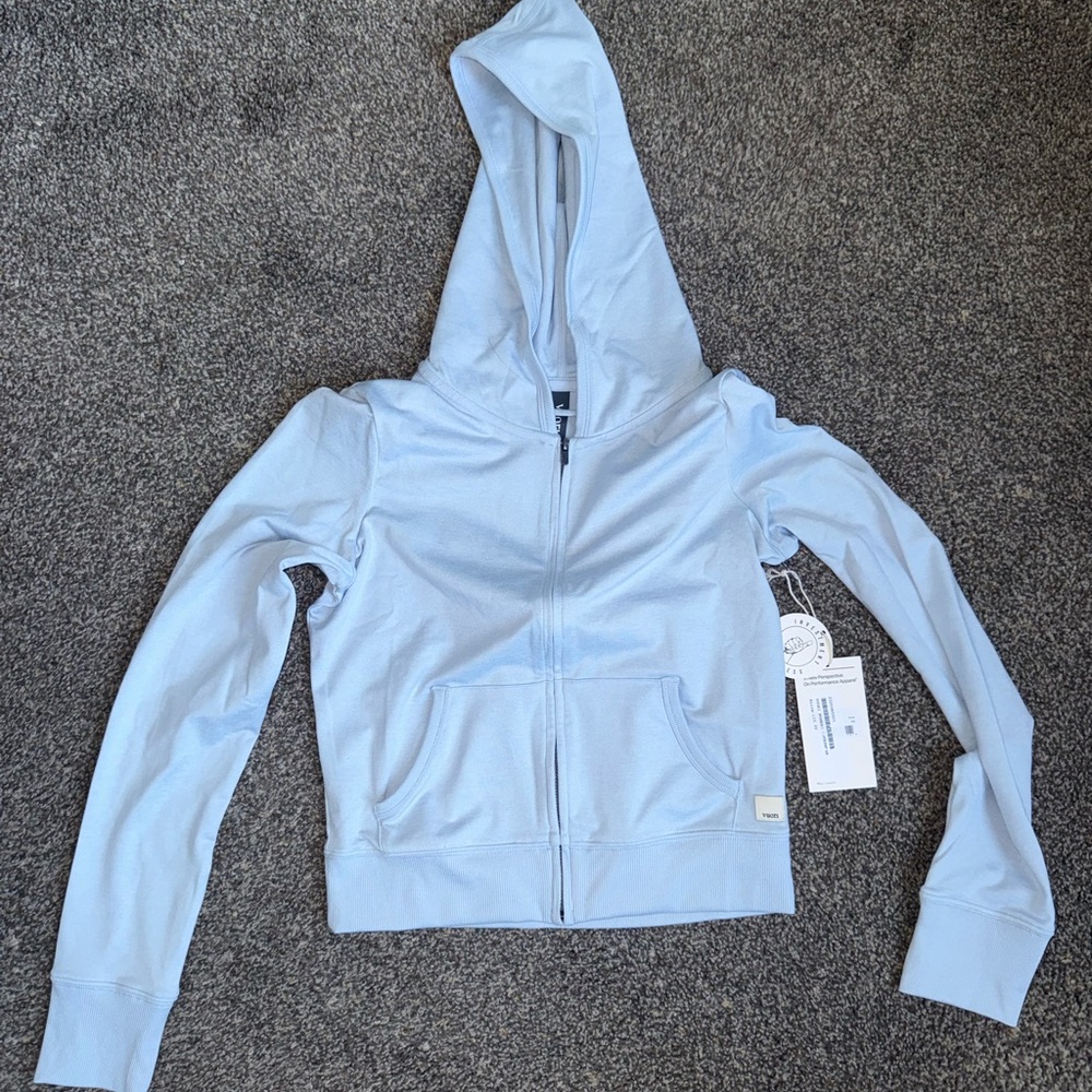 Vuori Halo Mini Full Zip Hoodie size XS